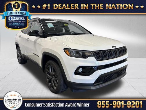 Bright White Clearcoat 2026 Jeep Compass Limited