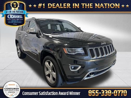 Brilliant Black Crystal Pearlcoat 2015 Jeep Grand Cherokee Overland