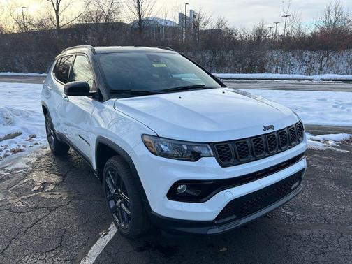 Bright White Clearcoat 2026 Jeep Compass Limited