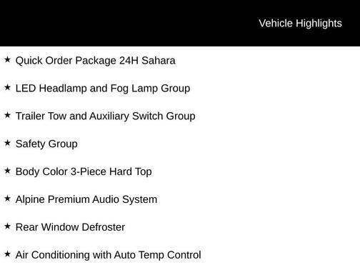 Anvil Clearcoat 2026 Jeep Gladiator Sahara