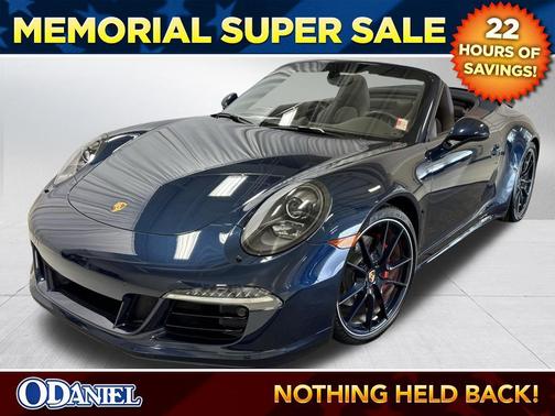 Dark Blue Metallic 2016 Porsche 911 Carrera GTS