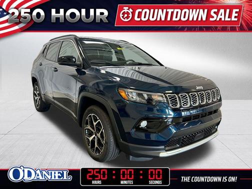 Fathom Blue Pearl Coat 2026 Jeep Compass Limited