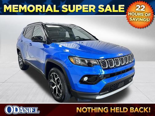 Hydro Blue Pearlcoat 2025 Jeep Compass Limited