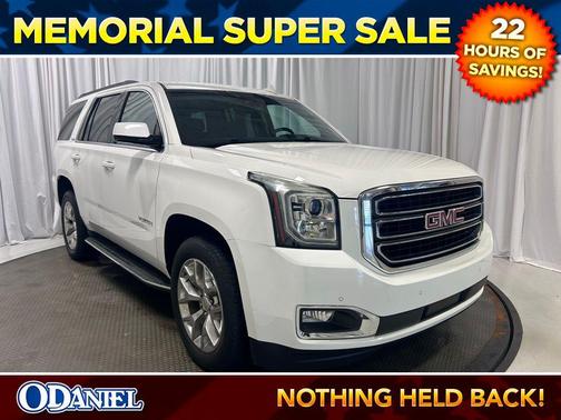 Summit White 2015 GMC Yukon SLE