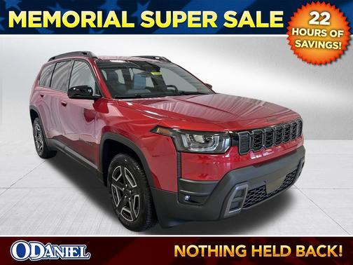 Red Hot Pearlcoat 2026 Jeep Cherokee Laredo