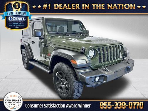 Sarge Green Clearcoat 2023 Jeep Wrangler Sport