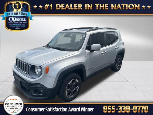 Glacier Metallic 2015 Jeep Renegade Latitude