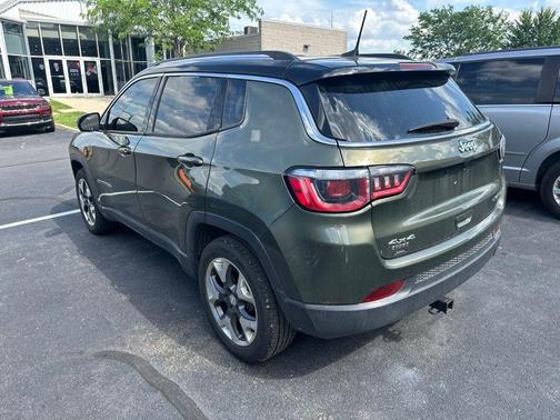Olive Green Pearlcoat 2017 Jeep Compass Limited