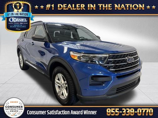 Blue Metallic 2020 Ford Explorer XLT