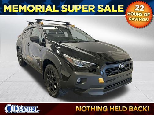 Crystal Black Silica 2024 Subaru Crosstrek Wilderness