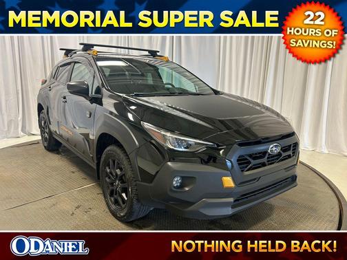 Crystal Black Silica 2024 Subaru Crosstrek Wilderness