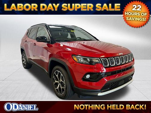 Red Hot Pearlcoat 2026 Jeep Compass Limited