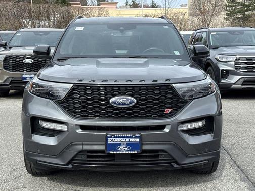 Carbonized Gray Metallic 2023 Ford Explorer ST