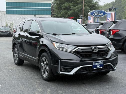 Crystal Black Pearl 2021 Honda CR-V EX