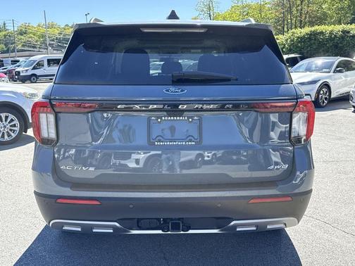 Vapor Blue 2026 Ford Explorer Active