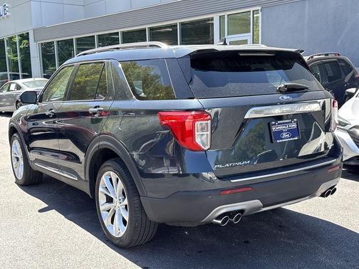 Stone Blue Metallic 2023 Ford Explorer Platinum