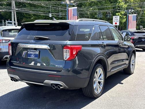 Stone Blue Metallic 2023 Ford Explorer Platinum