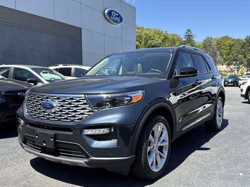Stone Blue Metallic 2023 Ford Explorer Platinum