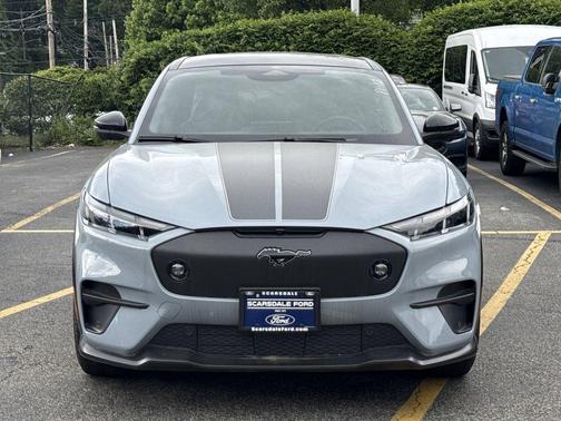 Glacier Gray Metallic 2025 Ford Mustang Mach-E GT