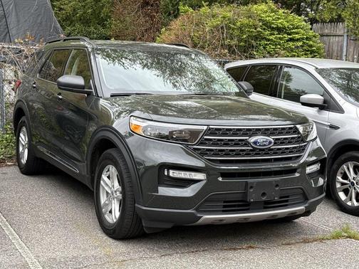 Green Metallic 2022 Ford Explorer XLT