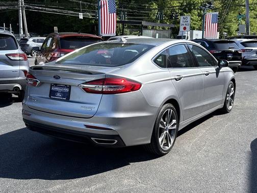 Iconic Silver Metallic 2020 Ford Fusion Titanium
