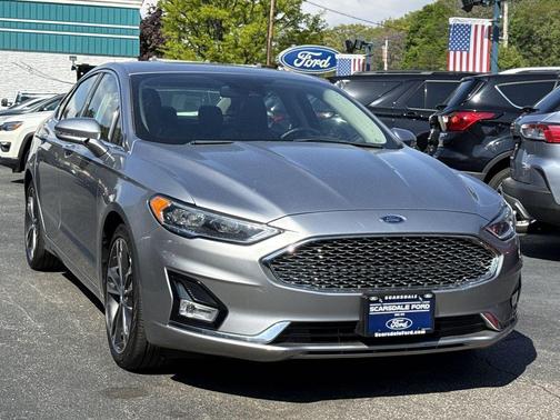 Iconic Silver Metallic 2020 Ford Fusion Titanium