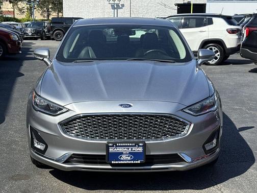Iconic Silver Metallic 2020 Ford Fusion Titanium
