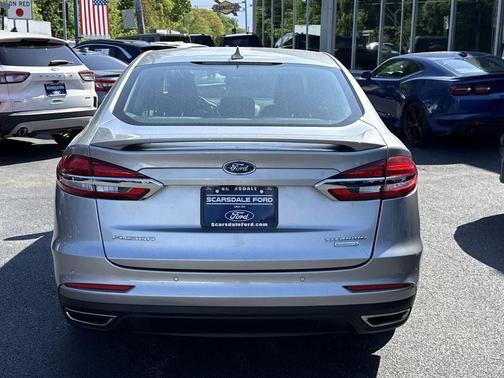 Iconic Silver Metallic 2020 Ford Fusion Titanium