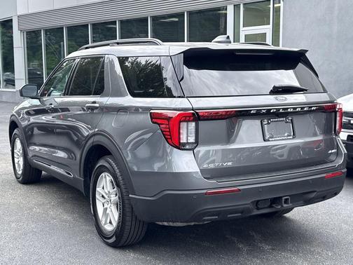 Gray Metallic 2025 Ford Explorer Active