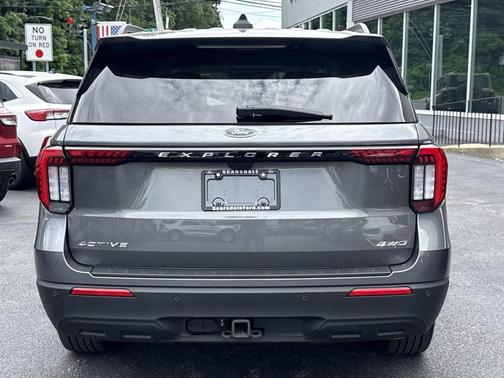 Gray Metallic 2025 Ford Explorer Active