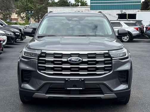 Gray Metallic 2025 Ford Explorer Active
