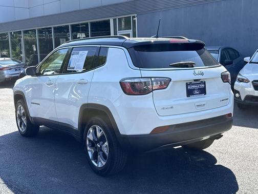 White Clearcoat 2020 Jeep Compass Limited