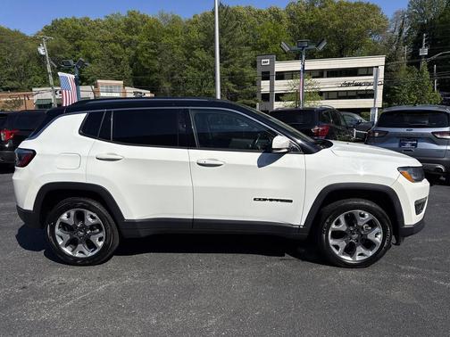 White Clearcoat 2020 Jeep Compass Limited