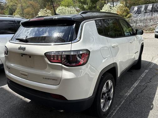 White Clearcoat 2020 Jeep Compass Limited