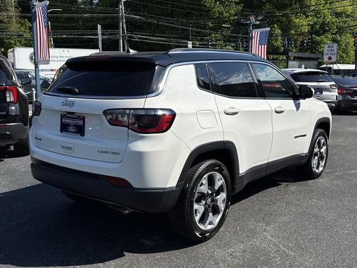 White Clearcoat 2020 Jeep Compass Limited