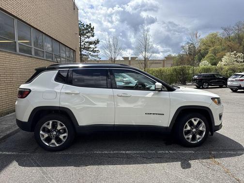 White Clearcoat 2020 Jeep Compass Limited