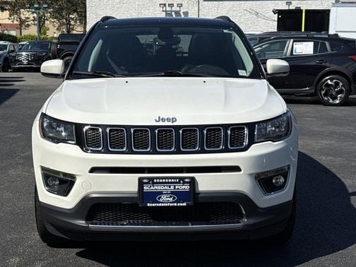 White Clearcoat 2020 Jeep Compass Limited
