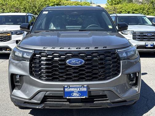 Carbonized Gray Metallic 2026 Ford Explorer ST-Line