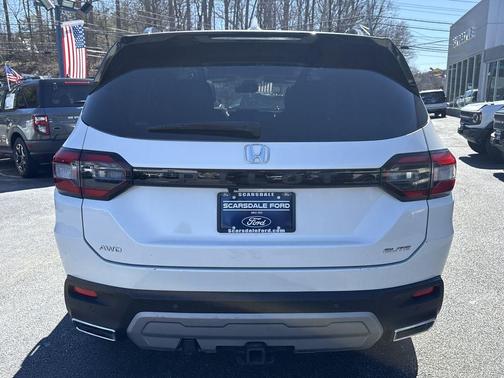 Platinum White Pearl 2025 Honda Pilot Elite