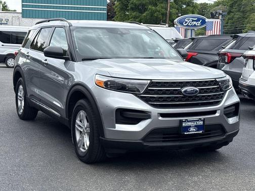 Silver Metallic 2023 Ford Explorer XLT