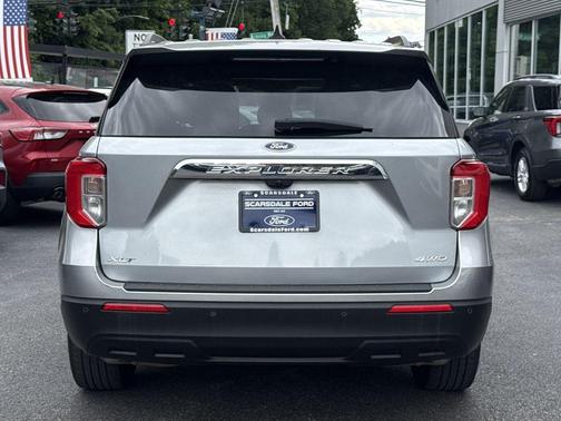 Silver Metallic 2023 Ford Explorer XLT