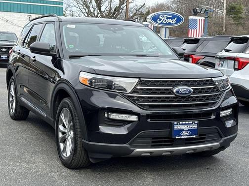 Agate Black Metallic 2022 Ford Explorer XLT