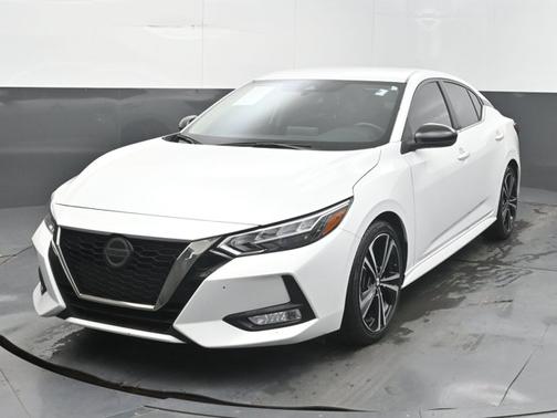 Aspen White 2023 Nissan Sentra SR