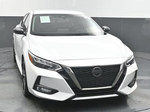 Aspen White 2023 Nissan Sentra SR