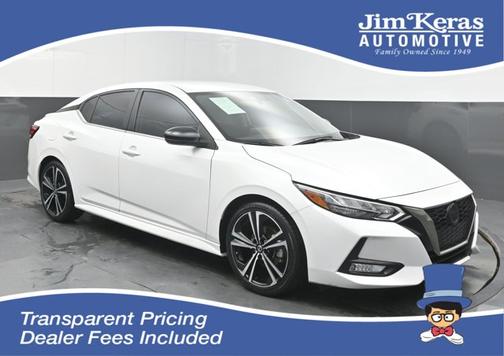 Aspen White 2023 Nissan Sentra SR