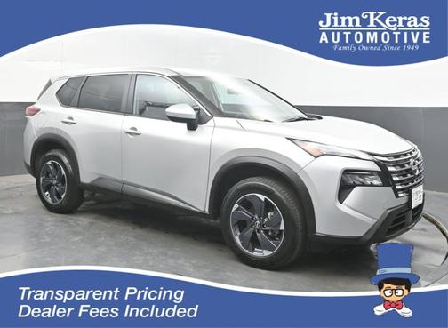 Brilliant Silver Metallic 2024 Nissan Rogue SV