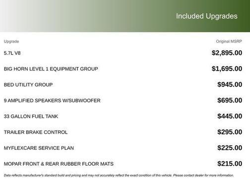 2026 RAM 1500 Big Horn/Lone Star