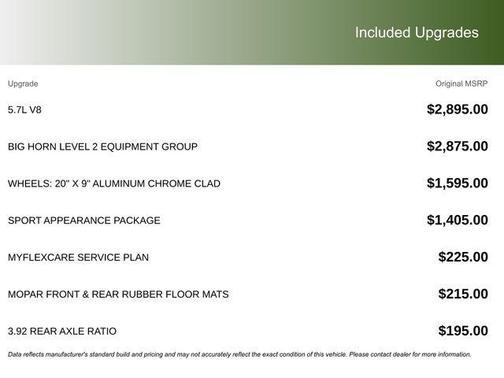 2026 RAM 1500 Big Horn/Lone Star