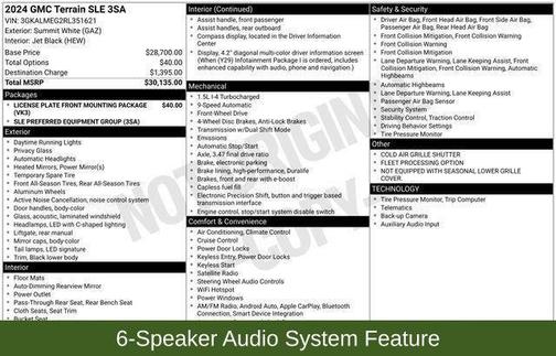 2024 GMC Terrain SLE