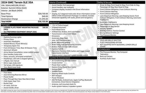 2024 GMC Terrain SLE